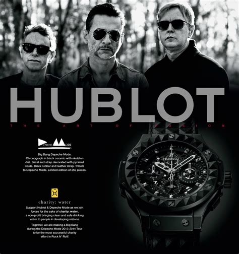 hublot depeche mode replica precio|esquire Hublot watch Depeche Mode.